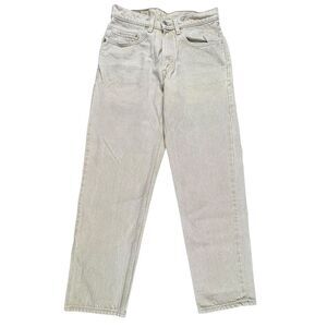 Vintage Levi's 550 Jeans Men's 31x30 Relaxed Straight Beige‎ Vintage 90s Y2K